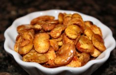 Portuguese Crunchy Fried Fava Beans Snack