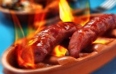 Amazing Portuguese Flame Grilled Chouriço Recipe