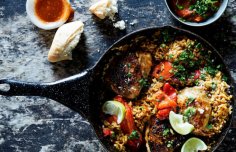 Portuguese Style Chicken Paella