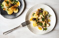 Portuguese Salt Cod and Chickpea Salad Recipe