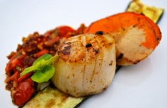 Portuguese Scallops with Chouriço