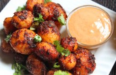 Portuguese Piri Piri Potatoes with Spicy Dip Recipe