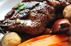 Delicious Portuguese Duck with Chestnuts Recipe