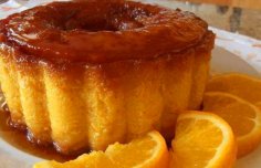 Easy and Zesty Portuguese Orange Pudding