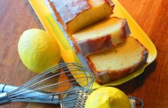 Lemon Cake with Topping (Bolo de Limão) Recipe