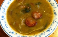 Tasty Portuguese Green Cabbage Soup Recipe