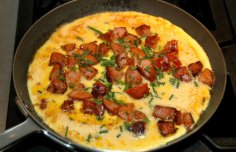 Portuguese Chouriço Omelete