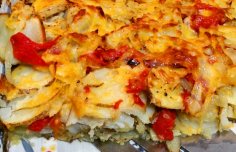 Tasty Scalloped Potatoes with Peppers Recipe