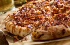 Portuguese Pulled Pork Pizza