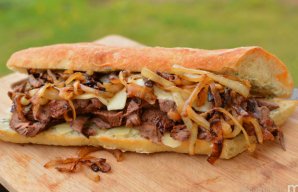 Garlic Steak Sandwich