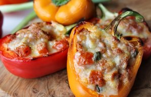 Tasty Portuguese Tuna Stuffed Peppers Recipe