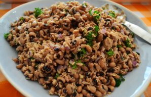 Portuguese Black Eyed Beans Tuna Salad Recipe