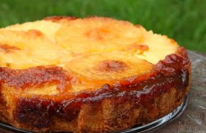 Azorean Pineapple Upside Down Cake