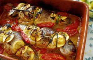 Yum Portuguese Bream Fish with Lemon Recipe