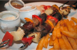 Amazing Portuguese Grilled Chouriço  Skewers Recipe