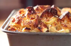 Deliciously Crusty Portuguese Bread Pudding Recipe