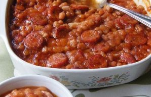 Baked Beans with Chouriço