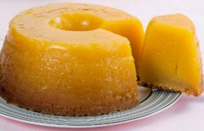 Portuguese Almond Pudding