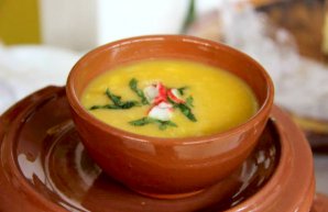 Delicious Portuguese Cream of Fish Soup Recipe