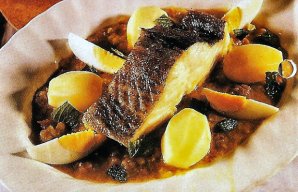 Portuguese Baked Cod with Mint