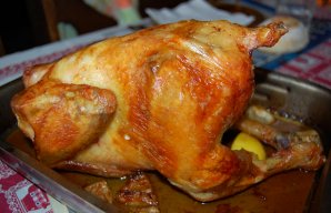 Portuguese Juicy Lemon Roasted Chicken Recipe