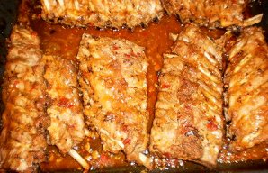 Portuguese Roasted Pork Ribs