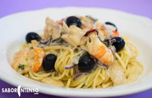 Portuguese Style Spaghetti with Cod and Cream