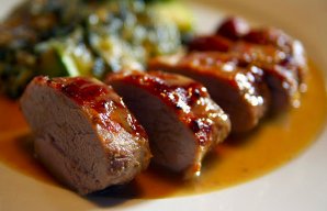 Pork Tenderloins with Honey & Mustard