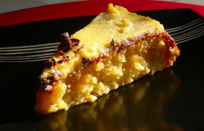 Portuguese Almond & Yolk Cake