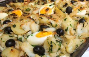 Gorete's Tasty Portuguese Codfish Casserole