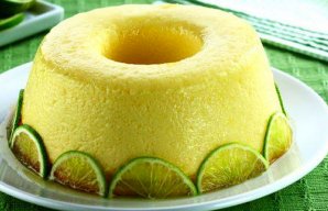 Very Easy and Tangy Portuguese Lime Pudding Recipe