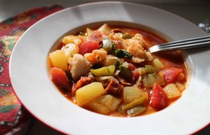 Portuguese Style New England Fish Chowder