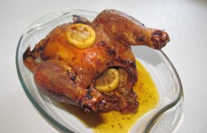 Portuguese Beer and Lemon Roast Chicken Recipe