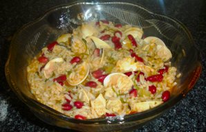 Delicious Portuguese Bean Rice with Clams