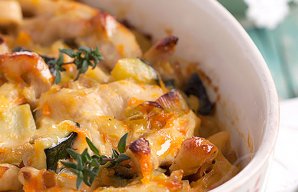 Creamy and Flavorful Portuguese Chicken Gratin Recipe