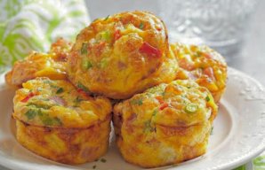 Yum Baked Vegetable Cupcake Omelettes Recipe