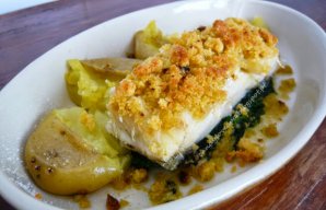 Portuguese Baked Cod with Olive Oil