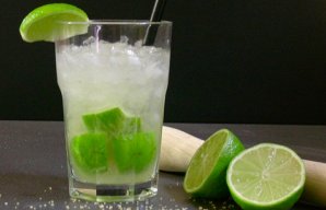 Brazilian Caipirinha Drink