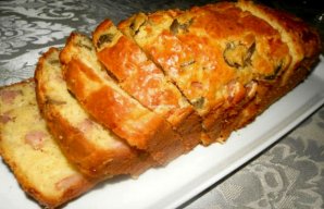 Easy Portuguese Bacon and Olive Bread Recipe