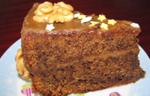 Walnut and Coffee Cake (Bolo de Noz e Café) Recipe