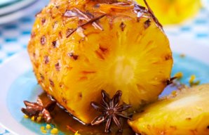 Roasted Pineapple with Cinnamon