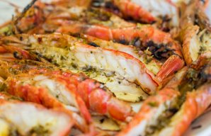 Portuguese Grilled Butter and Garlic Shrimp Recipe