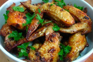 Amazing Fried Garlic Chicken Wings