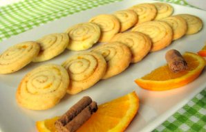 Portuguese Orange Cookies with Cinnamon Recipe