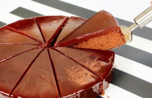 Deliciously Creamy Double Chocolate Cake Recipe