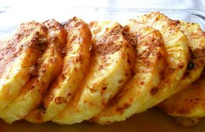 Tasty Roasted Pineapple with Cinnamon Recipe