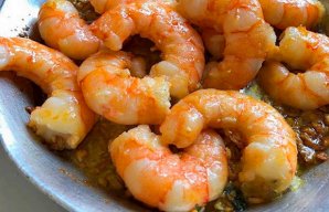 Portuguese Simple & Quick Garlic Shrimp