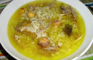 Portuguese Chicken Soup (Canja de Galinha) Recipe