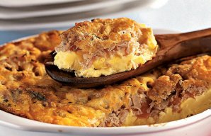 Delicious Portuguese Baked Tuna Omelette Recipe