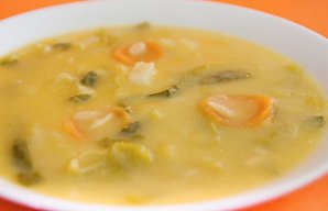 Portuguese Chickpea with Vegetables Soup